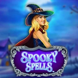 Spooky Spells slot logo by Novomatic at 770 Casino